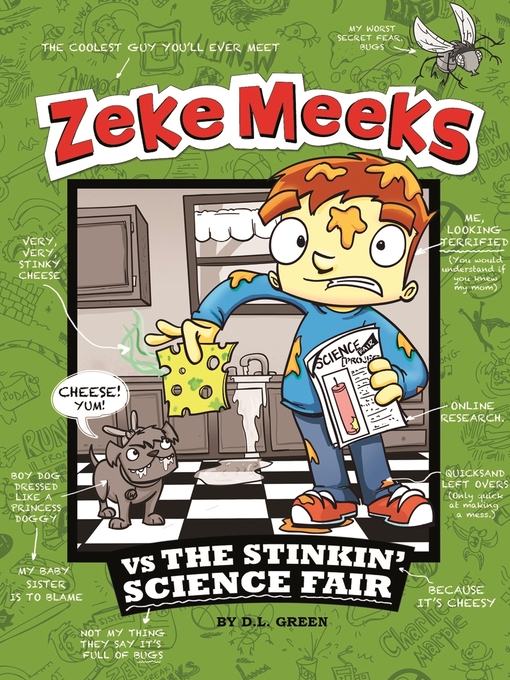 Cover image for Zeke Meeks vs the Stinkin' Science Fair